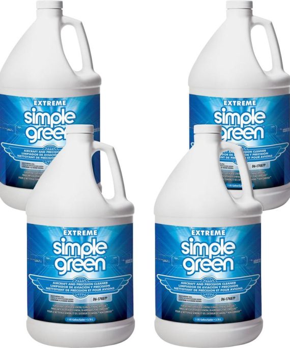 Simple Green, SMP13406CT, Extreme Aircraft/Precision Cleaner, 4 / Carton, Clear