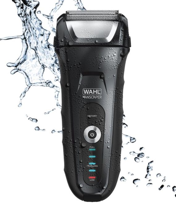 Manscaper Rechargeable Waterproof Wet/Dry  Hypoallergenic Foil Shaver for Men, 7074